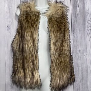 Charlotte Russe Faux Fur Vest